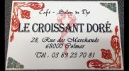 Carte de Visite Le Croissant Doré